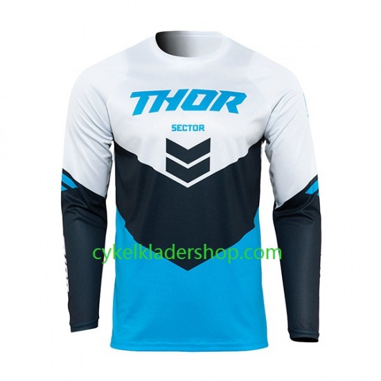 2022 THOR SECTOR CHEV Män Långärmad MTB Tröja N003