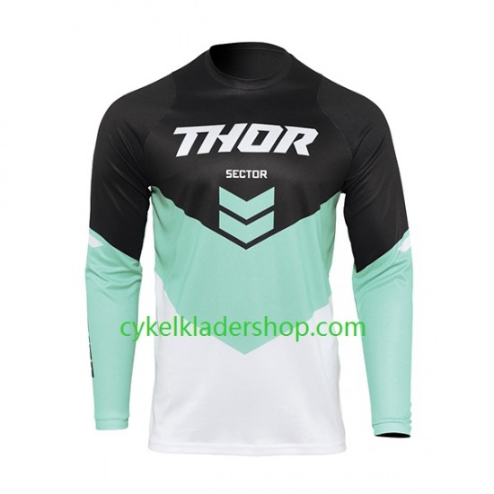 2022 THOR SECTOR CHEV Män Långärmad MTB Tröja N004