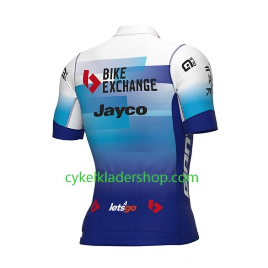 2022 Team BikeExchange-Jayco Män Cykeltröja Kortärmad N001