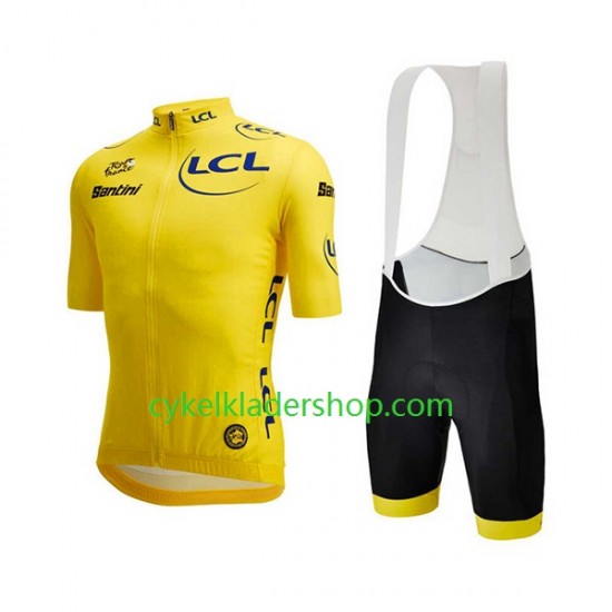 2022 Tour de France Män Cykeltröja och Bib Cykelshorts N002