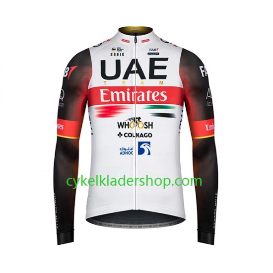 2022 UAE Team Emirates Män Cykeltröja Långärmad N001