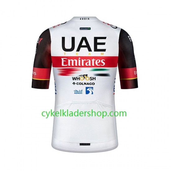 2022 UAE Team Emirates Män Cykeltröja Kortärmad N001